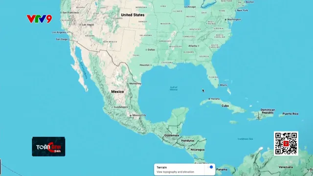 Google Maps đổi tên Vịnh Mexico thành "Vịnh Mỹ"