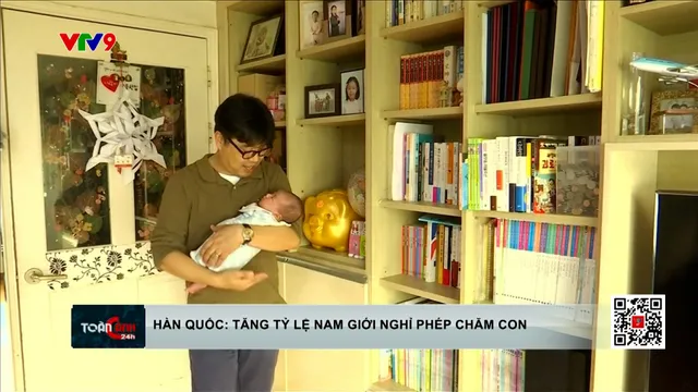 Hàn Quốc: Nam giới dành nhiều thời gian bên con hơn