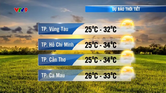 Dự báo thời tiết tối (26/02/2025)