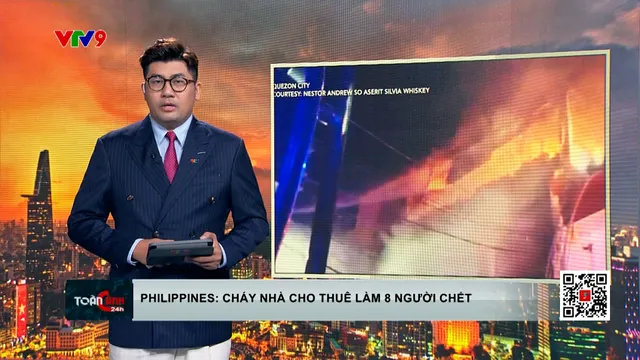 Philippines: Cháy nhà cho thuê làm 8 người chết