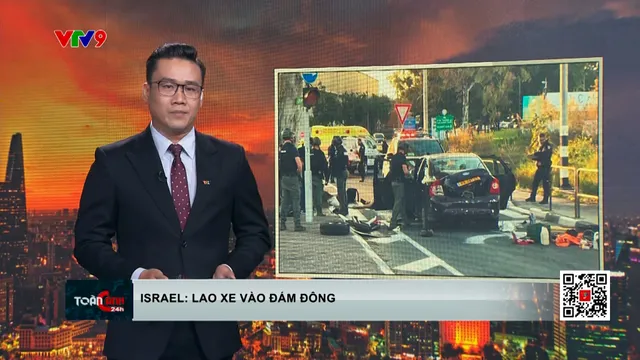 Israel: Lao xe vào đám đông, 13 người bị thương