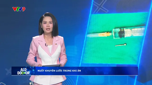 Alo Doctor (03/3/2025): Cô gái nuốt chiếc khuyên lưỡi khi ăn bữa tối