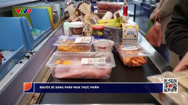 Nhiều người Bỉ sang Pháp mua thực phẩm tránh lạm phát