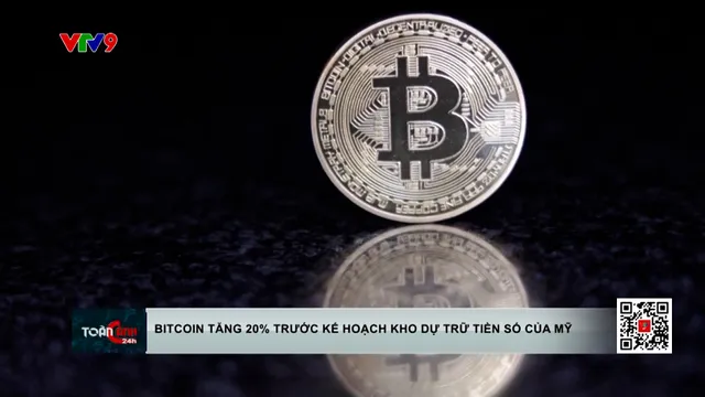 Bitcoin tăng 20% trước kế hoạch kho dự trữ tiền số của Mỹ