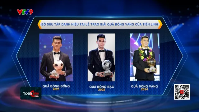 Tiến Linh đi vào lịch sử "Quả bóng vàng Việt Nam"
