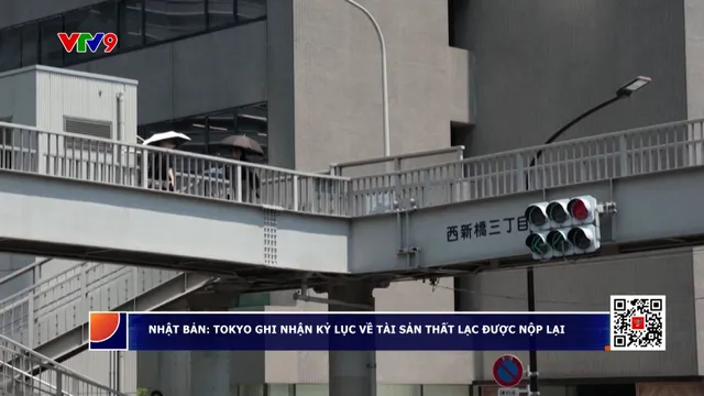Nhật Bản: Tokyo ghi nhận kỷ lục về số tiền mặt và tài sản thất lạc được nộp lại