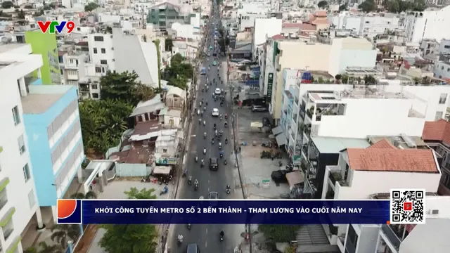 Metro số 2 Bến Thành – Tham Lương được khởi công vào cuối năm 2025