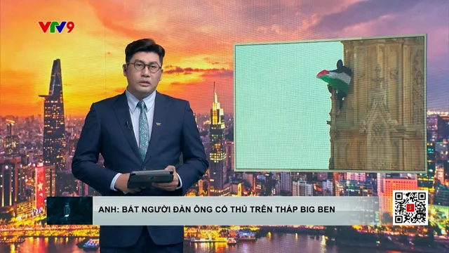 Anh: Bắt người cố thủ trên tháp Big Ben suốt 16 tiếng