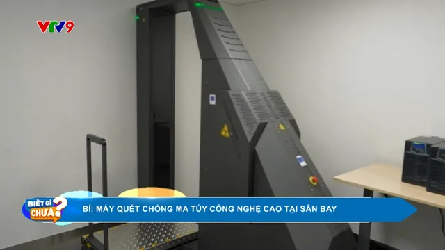 Bỉ: Máy quét chống ma túy công nghệ cao tại sân bay