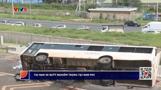 Tai nạn xe buýt nghiêm trọng tại Nam Phi