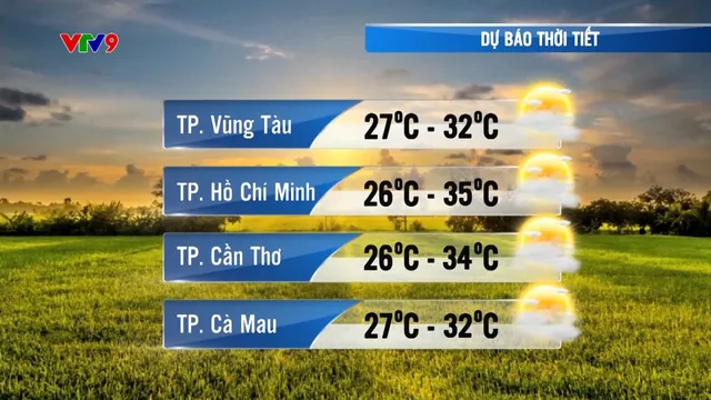 Dự báo thời tiết tối (12/03/2025)