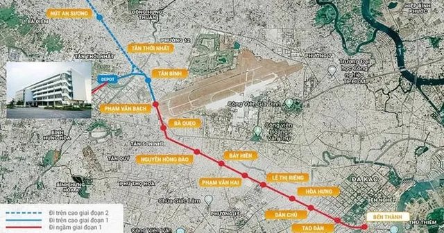 HCM City to use municipal budget for Metro Line No. 2 project - Ảnh 1.