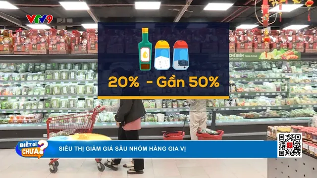 Siêu thị giảm giá sâu nhóm hàng gia vị nhà bếp