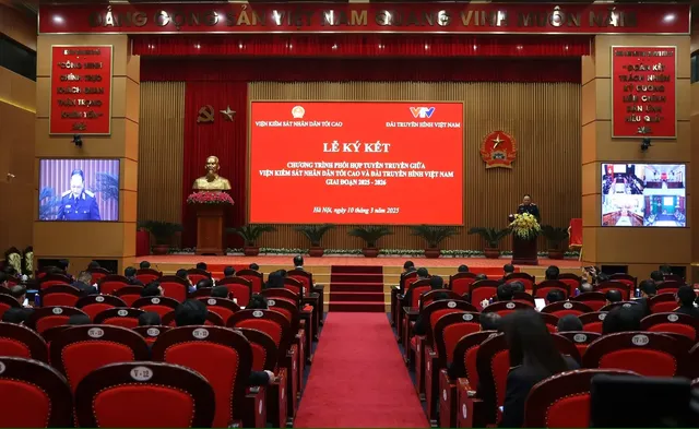 Vietnam Television and the Supreme Peoples Procuracy Collaborate on Propaganda for the 2025-2026 Period - Ảnh 1.