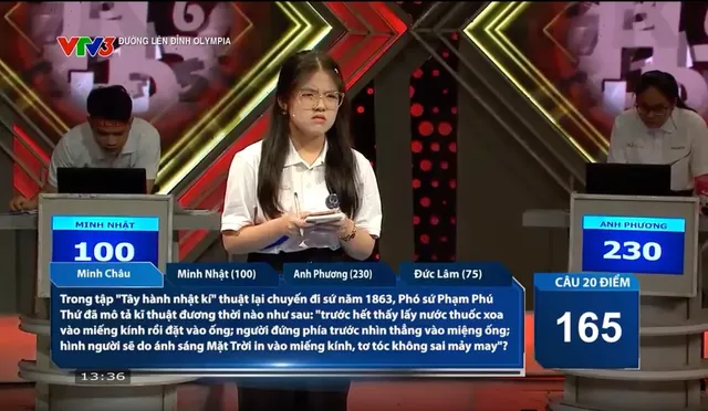 Road to  Mount Olympia: Can Tho Schoolgirl Triumphs After Intense Score Chase - Ảnh 2.