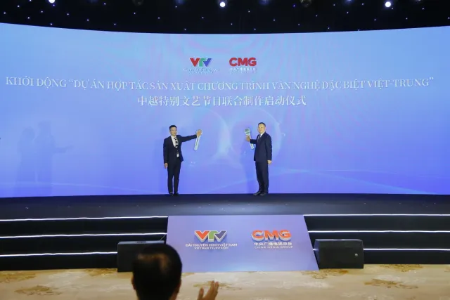 Media cooperation announced between VTV and CMG - Ảnh 8.