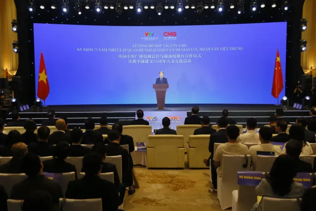 Media cooperation announced between VTV and CMG - Ảnh 3.