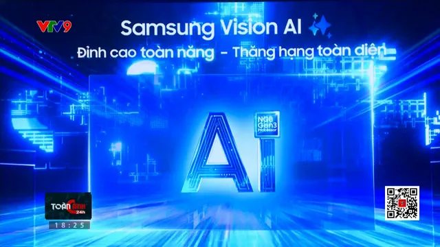 Samsung ra mắt TV AI có ứng dụng VTVgo