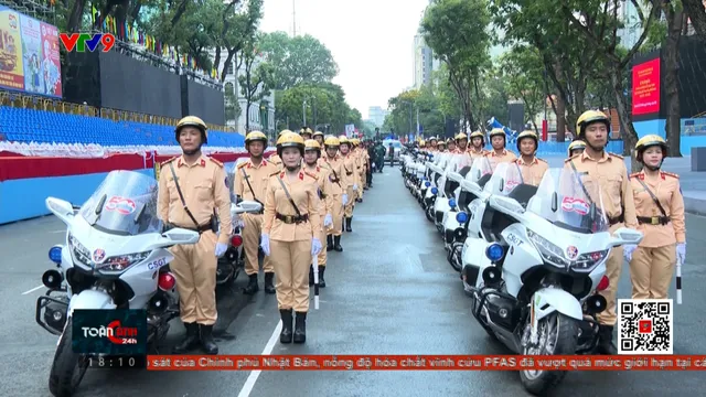 Công an TP. Hồ Chí Minh tổ chức xuất quân đảm bảo ANTT
