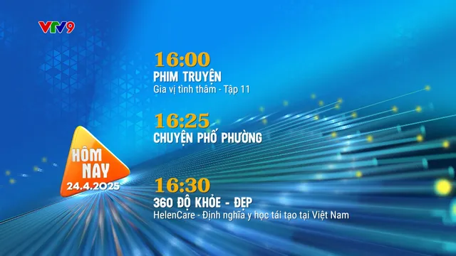 Giới thiệu chương trình hàng ngày (24/4/2025)