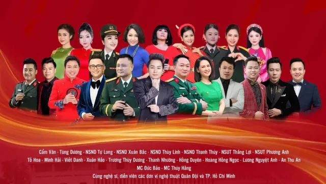 Live Broadcast of the Special Art Program “The Nation Reunited in Joy” (8:10 PM, VTV1) - Ảnh 1.