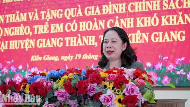 Vice President Vo Thi Anh Xuan visits Kien Giang Province’s district - Ảnh 1.