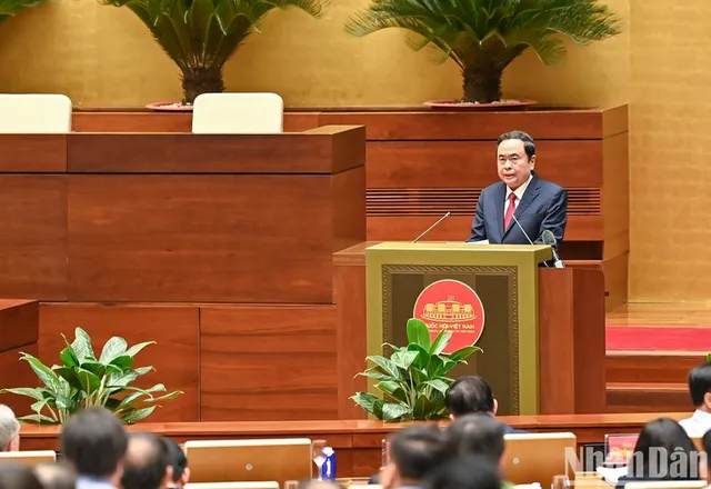 In Pictures: General Secretary To Lam delivers speech at national conference on Resolution of 11th plenum of the 13th Party Central Committee - Ảnh 7.
