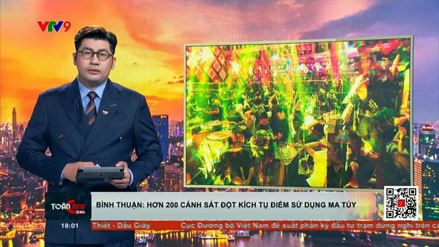 Hơn 200 cảnh sát đột kích tụ điểm sử dụng ma túy