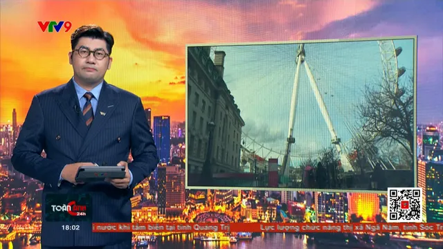 Anh: London Eye gặp sự cố giữa nắng nóng kỷ lục