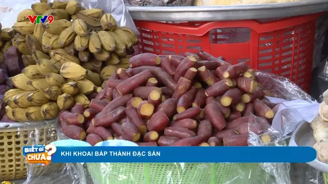 Khi khoai bắp thành đặc sản