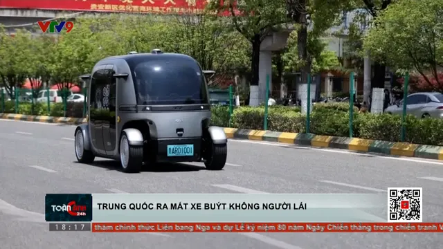 Trung Quốc ra mắt xe buýt không người lái