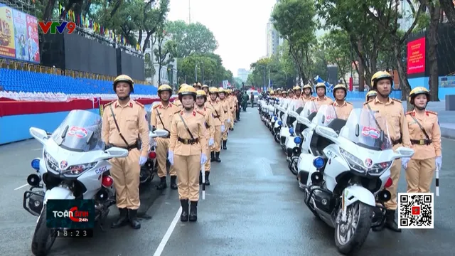 Công an TP. Hồ Chí Minh: "Lá chắn thép" bảo vệ an toàn Đại lễ 30/4