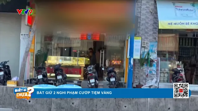 Cướp tiệm vàng ở Hóc Môn