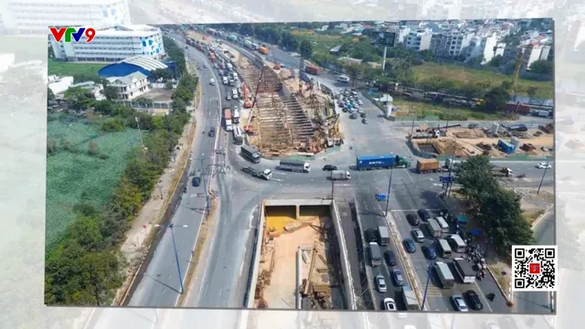 Sắp thông xe hầm chui tại nút giao An Phú
