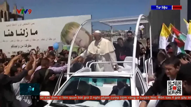 Chuyên xa của Giáo hoàng Francis thành phòng khám nhi lưu động ở Gaza