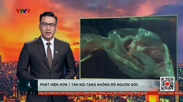Ngăn chặn hơn 7 tấn nội tạng động vật không rõ nguồn gốc 'tuồn' ra thị trường