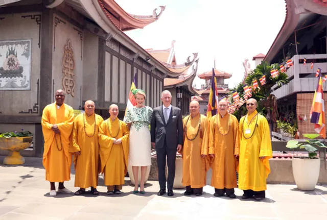 Belgian King, Queen visit HCM City - Ảnh 1.