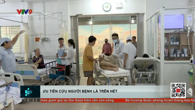 Cấp cứu- Ưu tiên cứu người bệnh là trên hết