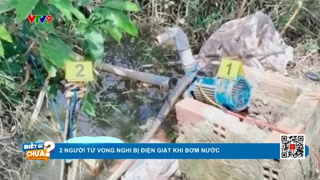 2 người tử vong nghi bị điện giật khi bơm nước cho vịt