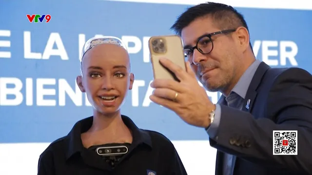 Sophia - robot hình người lần đầu đến Nam Mỹ