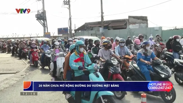 Alo V9 (10/5/2025): 20 năm chưa mở rộng đường do vướng mặt bằng