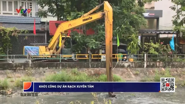 Khởi công dự án rạch Xuyên Tâm