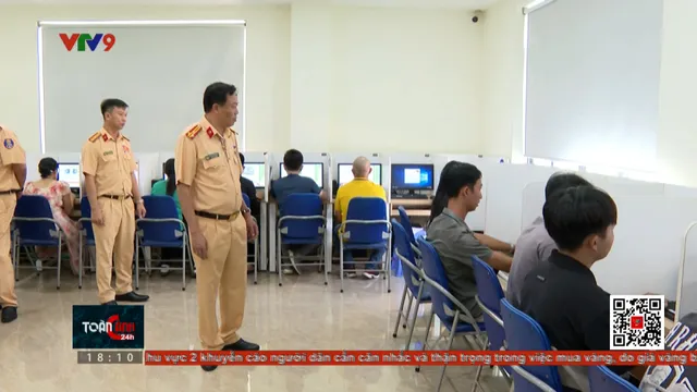 CSGT TP. Hồ Chí Minh lần đầu tổ chức thi sát hạch bằng lái xe