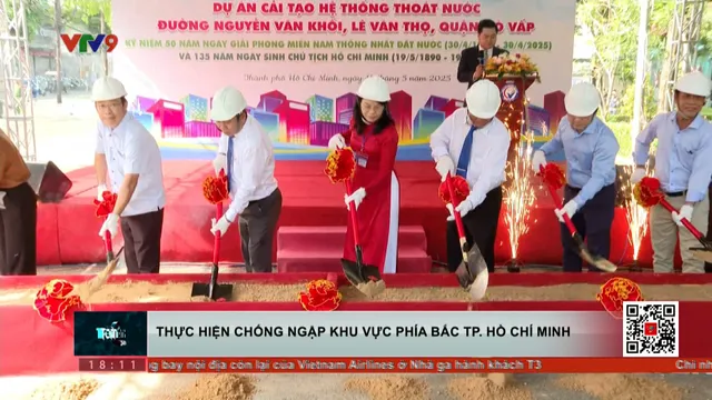 Thực hiện chống ngập khu vực phía Bắc TP. Hồ Chí Minh