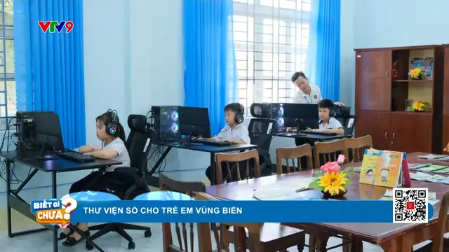 Thư viện số cho trẻ em vùng biển