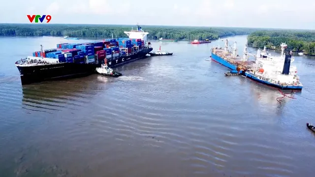 Triển khai phương án tách 2 tàu va chạm tại Cần Giờ