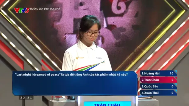 Road to Olympia Mount: Quang Tri Schoolgirl Advances Impressively to Quarter 3 - Ảnh 7.