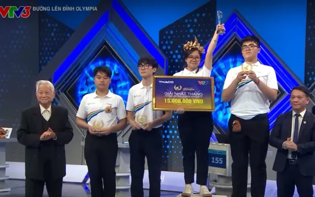 Road to Olympia Mount: Quang Tri Schoolgirl Advances Impressively to Quarter 3 - Ảnh 12.