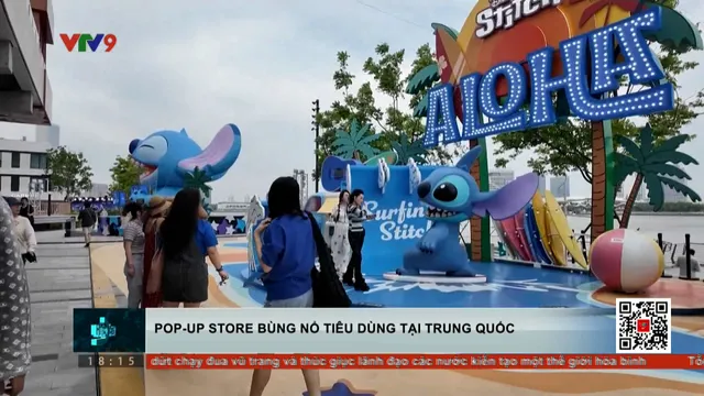 Pop-up store giúp bùng nổ tiêu dùng tại Trung Quốc