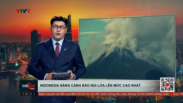 Núi Lewotobi Laki-Laki của Indonesia phun trào